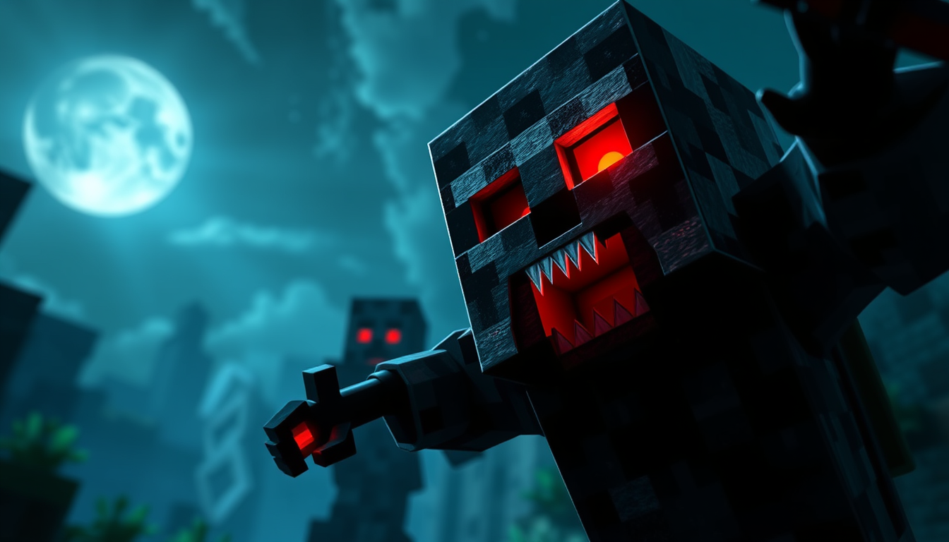 Main art studio: jumpscare minecraft horor dweller ganes bild killer super horror