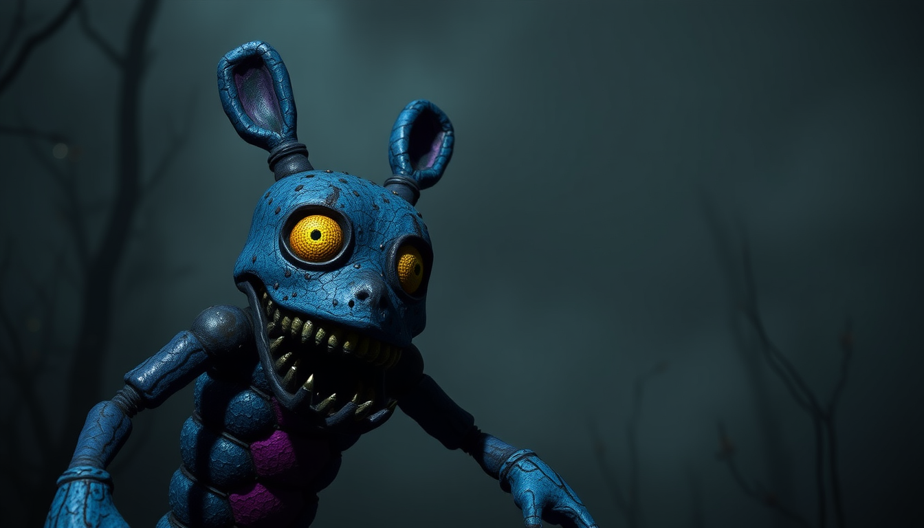 Main art studio: withered bonnie