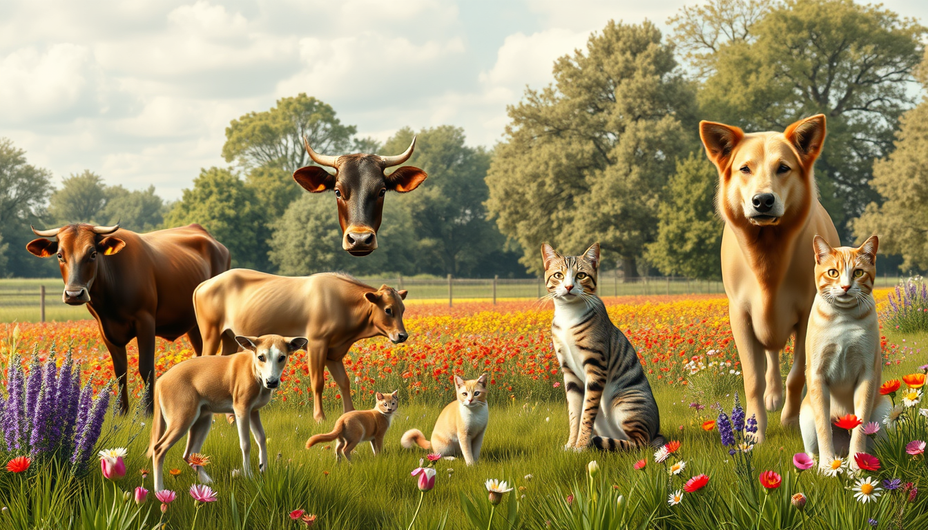 Main art studio: maak een kleurplaat met aan de linkerkant een boerderij met een trekker en koeien. In het midden een hartje en een paadje. aan de rechterkant een kat,