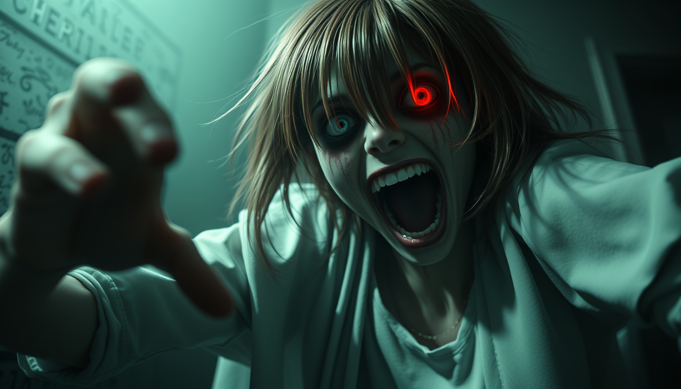Main art studio: mache ein horror horror horror bild von momo