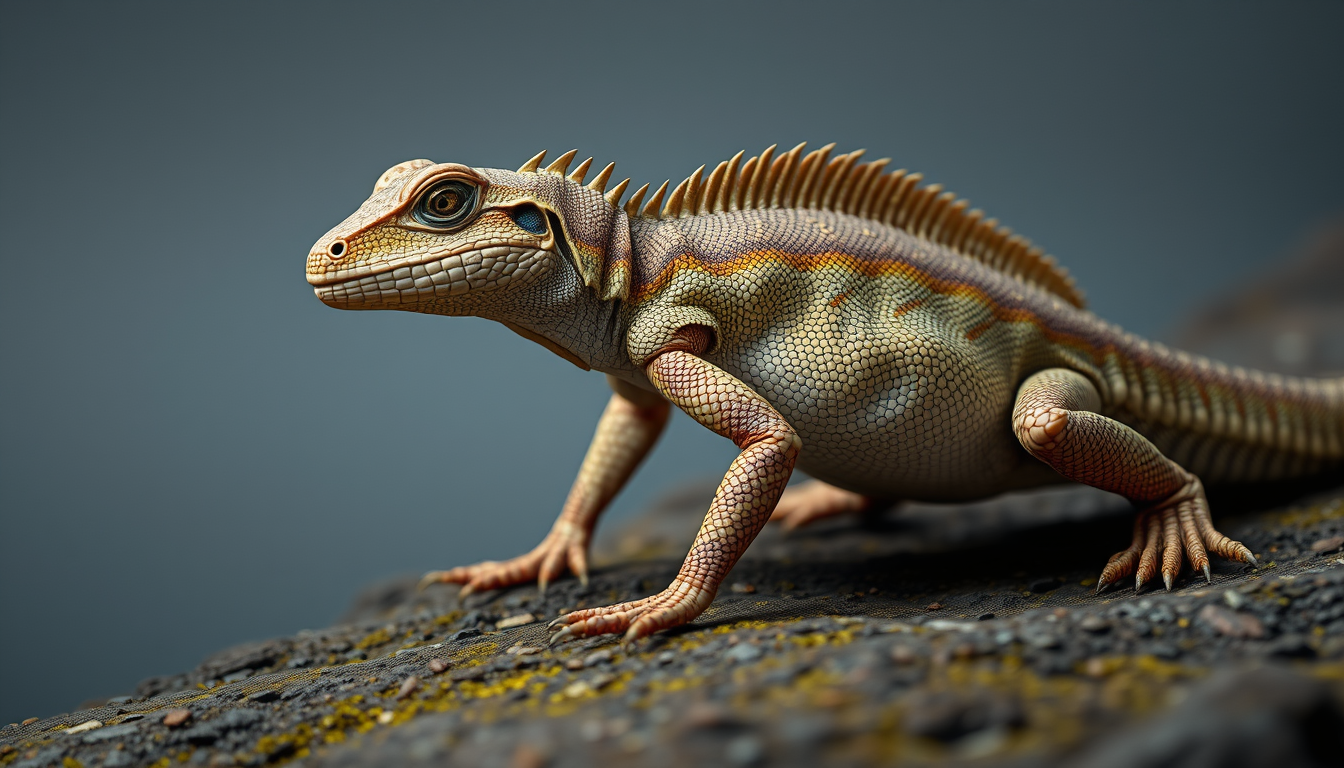 Animals idea: original animal image, coherent anatomy and species traits, expressive natural pose, A completely new animal with no legs that looks nothing like anyt