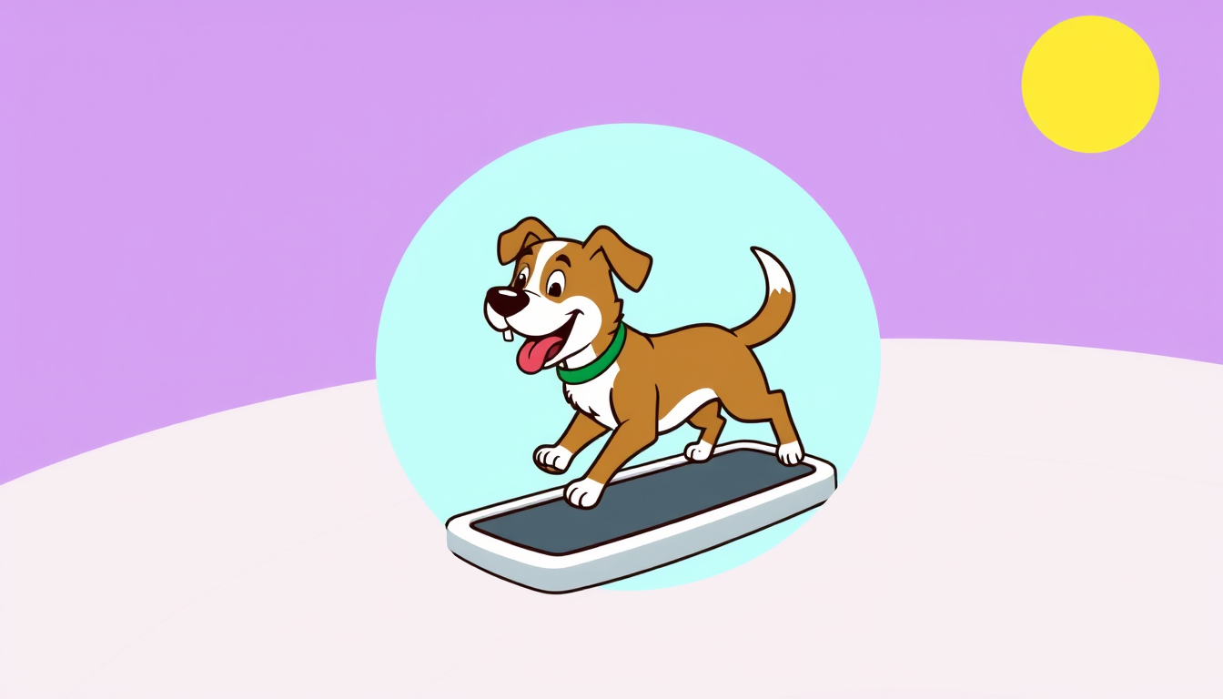 Main art studio: Create vectorized art, with a light purple background field, with a yellow sun in the upper right corner, containing an oval with a cartoon brown and 