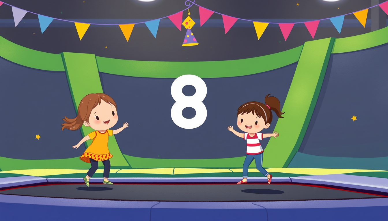 Main art studio: Propose une invitation pour l'anniversaire de notre fille Elise, qui va fêter ses 8 ans et invite ses amis à cette occasion le dimanche 4 octobre 2026