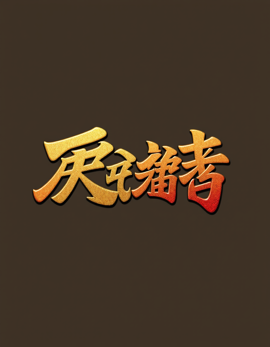 Word Art idea created from the prompt: decorative word art, stylized typography, artistic lettering, 竖排繁体大字【靈】,苍劲雄浑泼墨斗笔书法,厚重饱满墨块,笔触粗犷有力,边缘带有自然毛躁枯笔、飞白撕裂肌理,墨色浓郁扎实;字形紧凑收敛,整体重心稳定,不要过度