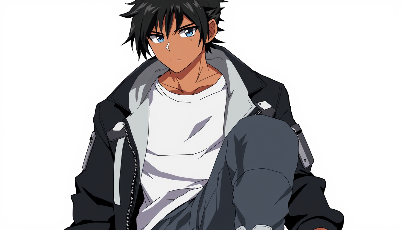 AI Anime Character idea created from the prompt: an anime character with a legible silhouette, controlled costume language, and expressive face, deliberate composition, anime character, Bla