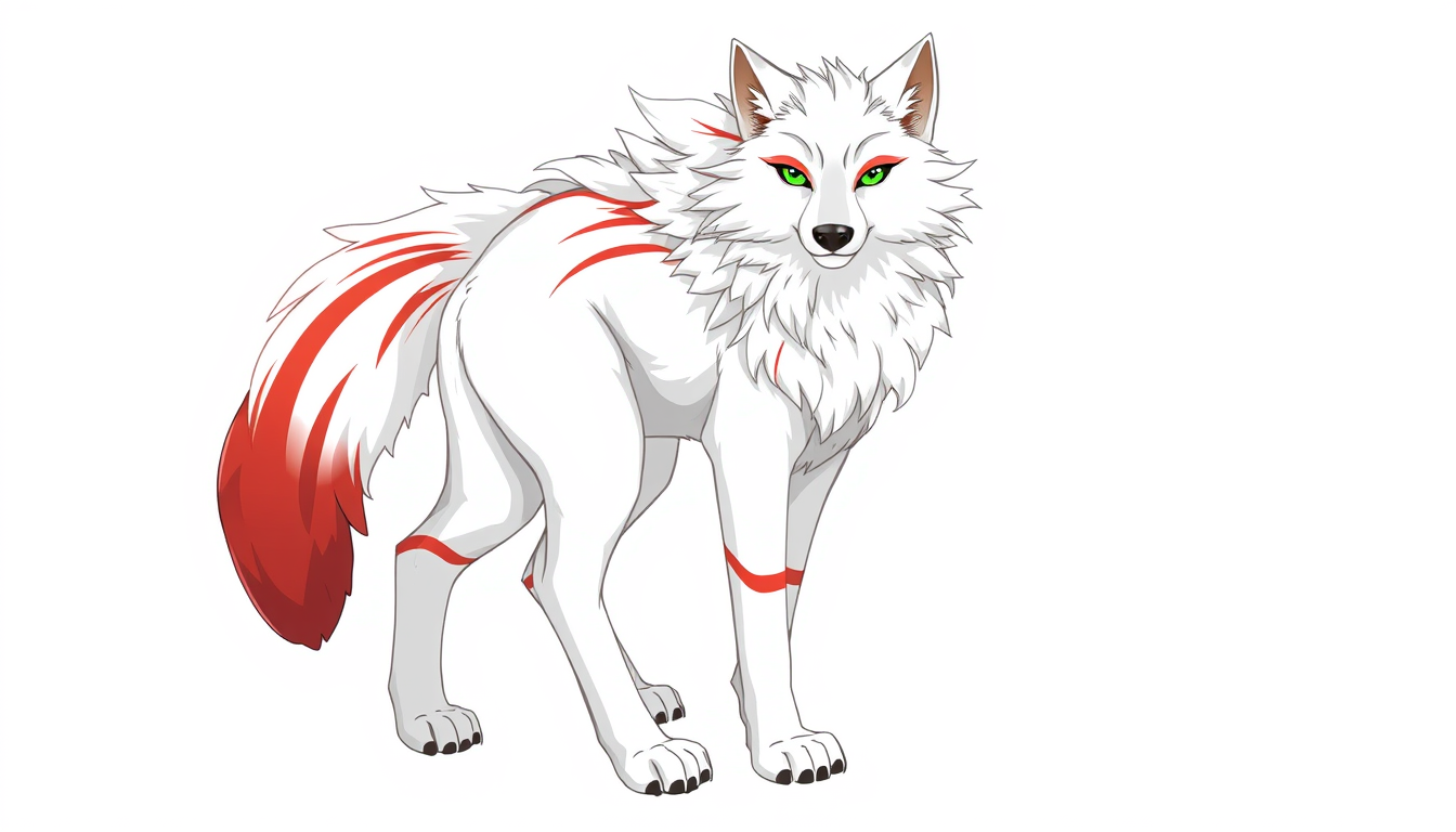 Fursona idea created from the prompt: fursona character, anthropomorphic animal design, expressive personality, reference sheet style, Well, I think my fursuit would look like th