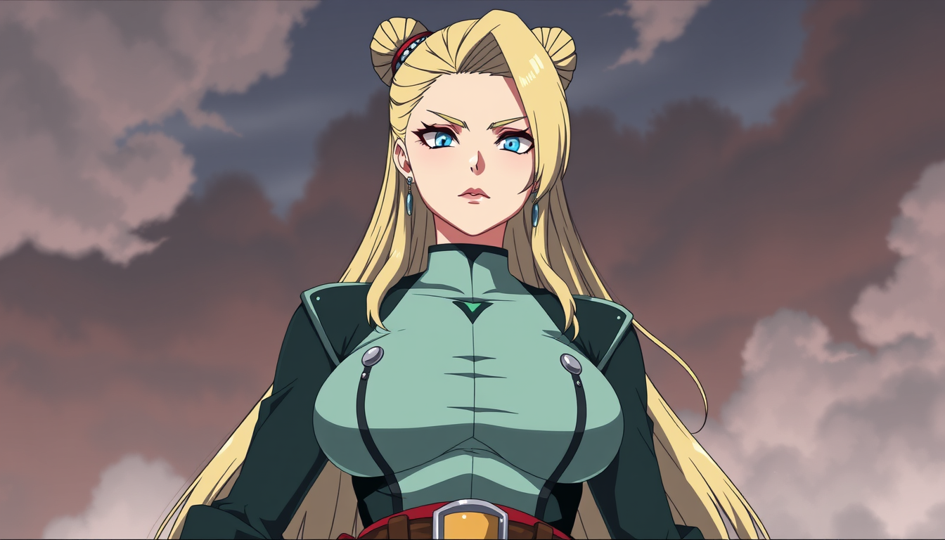 AI Art prompt example created from the prompt: tsunade with a large bust