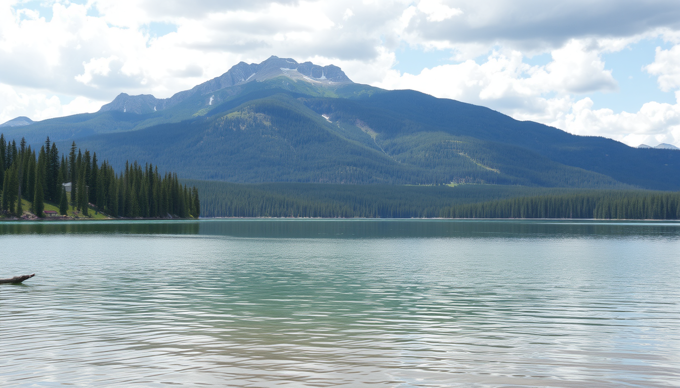 AI Art prompt example created from the prompt: going to the lake realistic