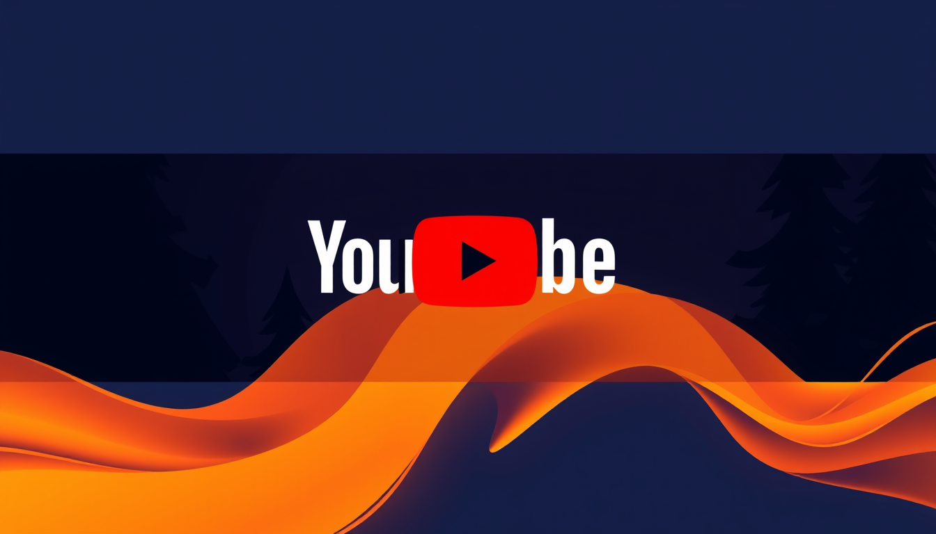 YouTube Banner idea created from the prompt: youtube channel banner, wide 16:9 composition, bold branding graphics, ich brauche ein banner für ein ki musik kanal mein künstlername ist p