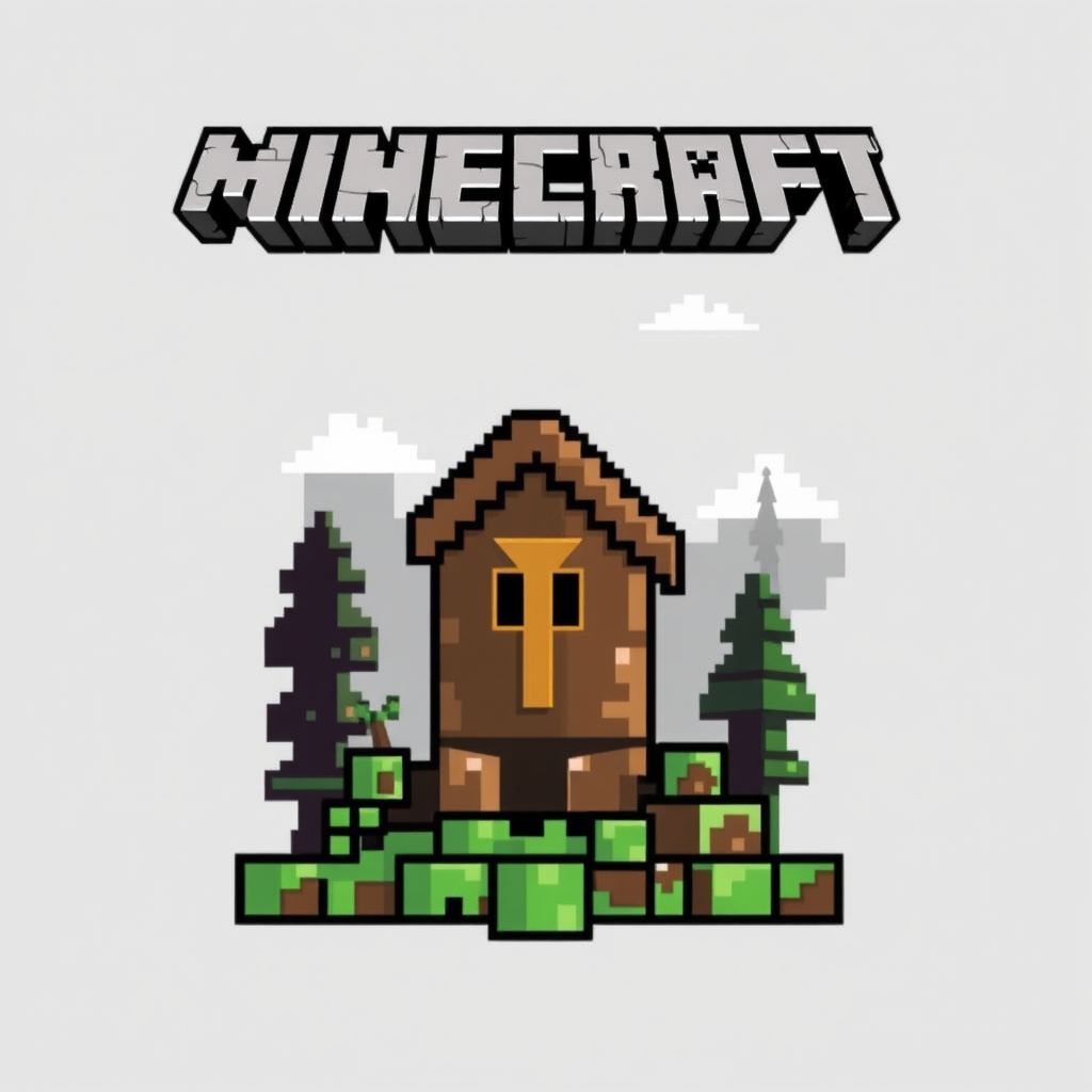 Main art studio: mache mir ein icon für unsere schul minecraft server