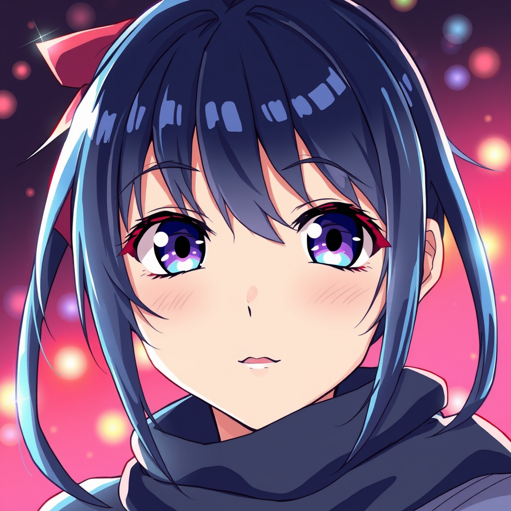 Anime idea created from the prompt: anime style, vibrant colors, expressive eyes, Une vielle , detailed anime illustration