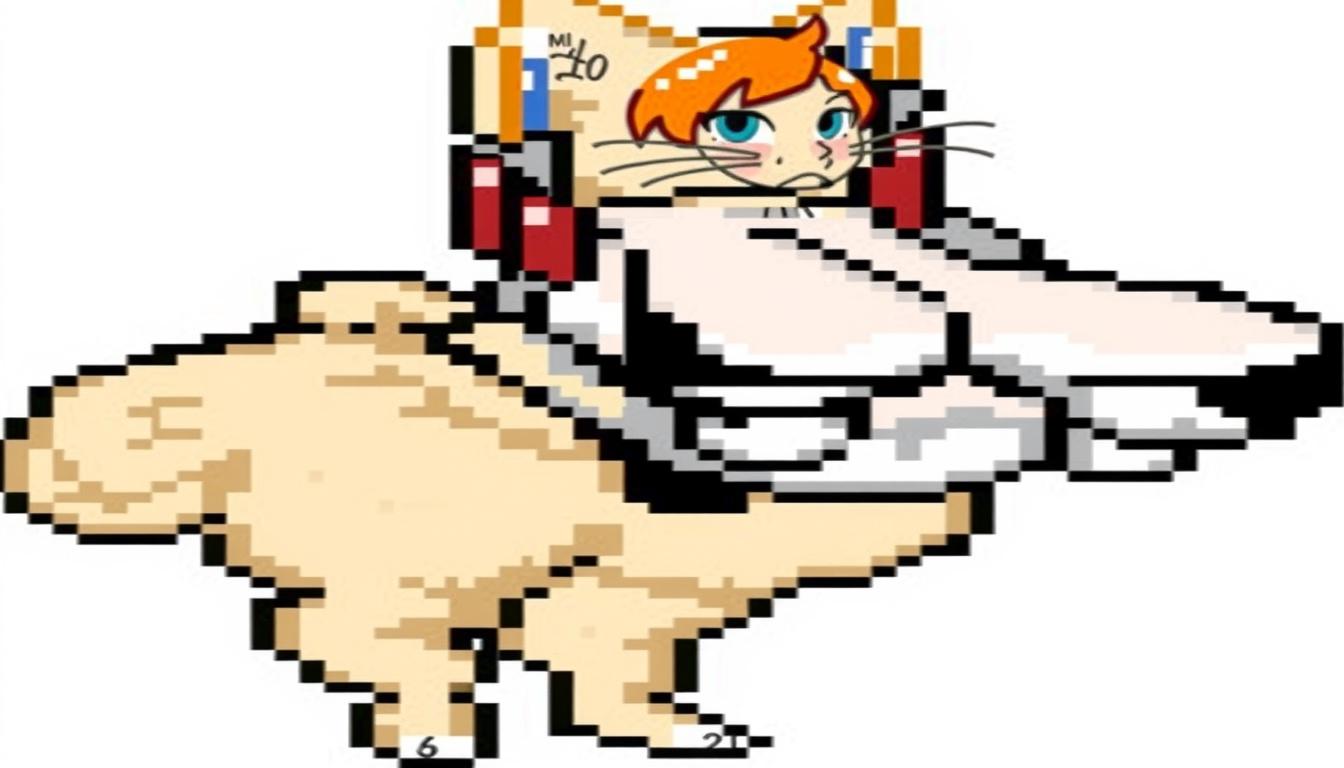Pixel Art idea: pixel art style, 16-bit, retro game art, Make her walk , pixel perfect, indie game aesthetic