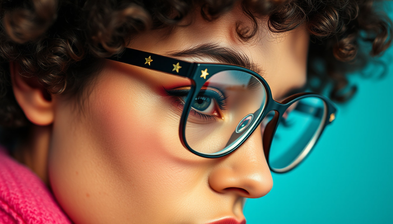 Main art studio: Arcueid brunestud glasses from eyemirror make a realistic Pic were a human wears it