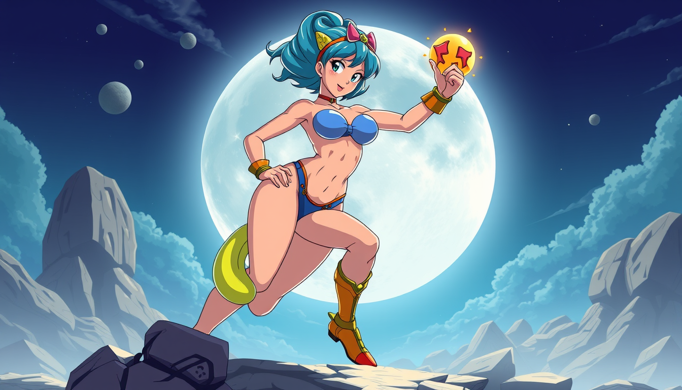 Main art studio: Bulma de dragón ball desnuda