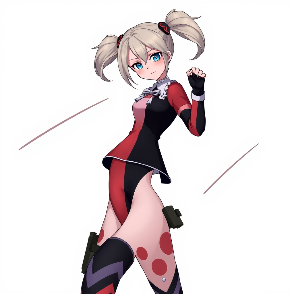 Character idea created from the prompt: an original character defined by silhouette, role, outfit, palette, and expression, deliberate composition, A full body anime photo of an or