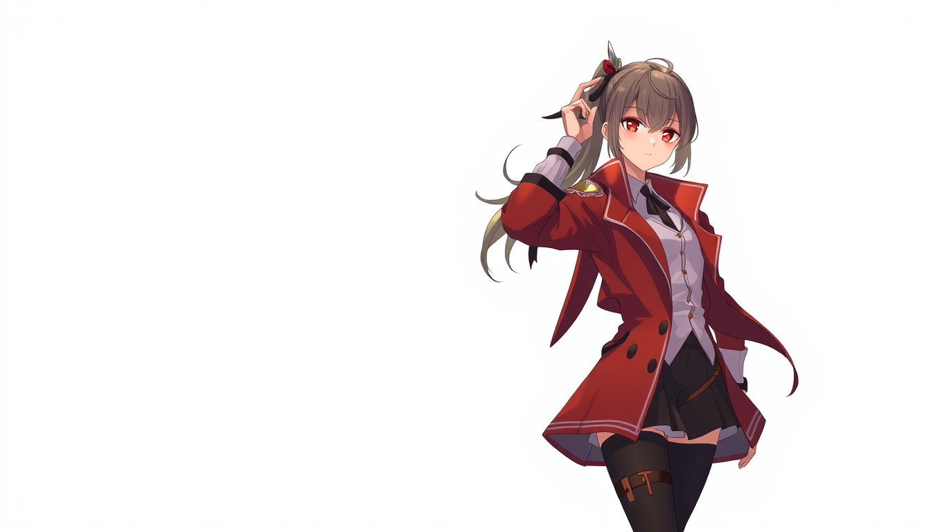 Characters idea: an original character defined by silhouette, role, outfit, palette, and expression, deliberate composition, fille a gos sins rebondie en soue vetement