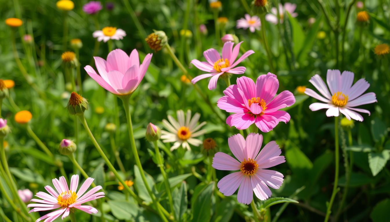 Main art studio: Blumen und magia