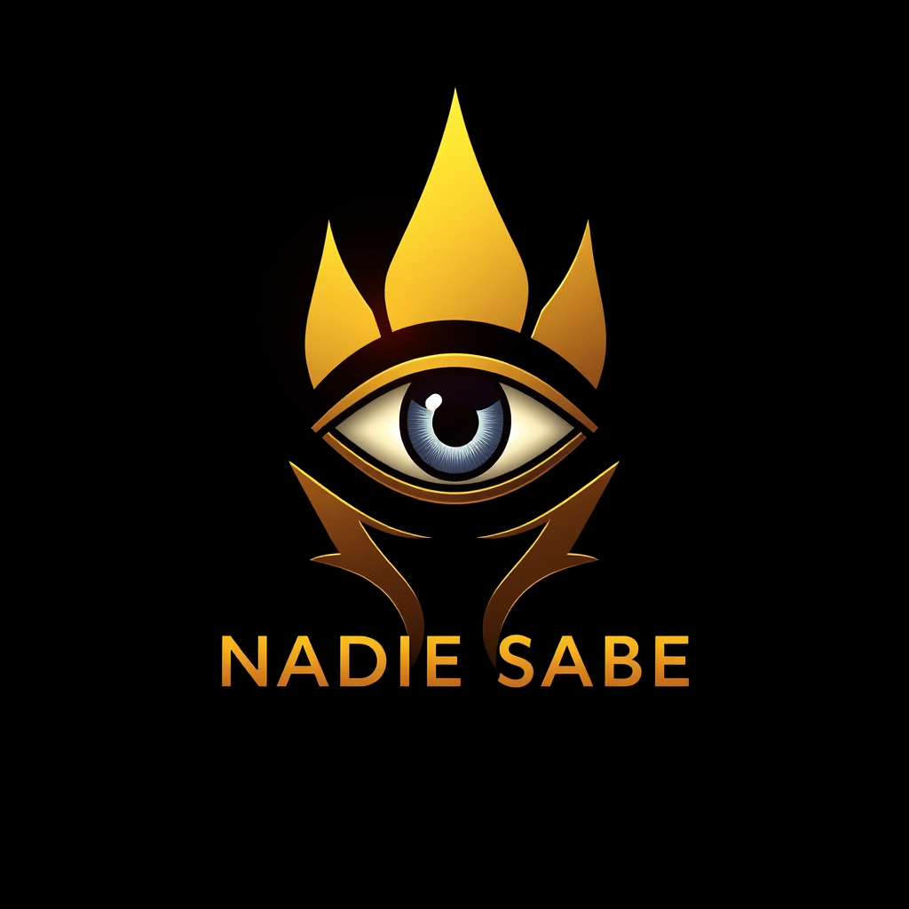 Logo idea created from the prompt: logo design, clean minimal mark, bold simple shapes, balanced composition, Logo premium y cinematográfico para TikTok “CASI NADIE SABE”. Cre