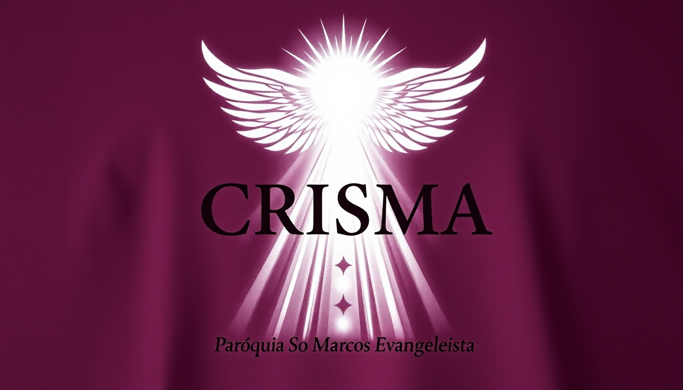 Main art studio: Crie uma camiseta de Crisma católica elegante, sofisticada e moderna, na cor vinho. Na frente, uma pomba branca do Espírito Santo muito bonita e reali