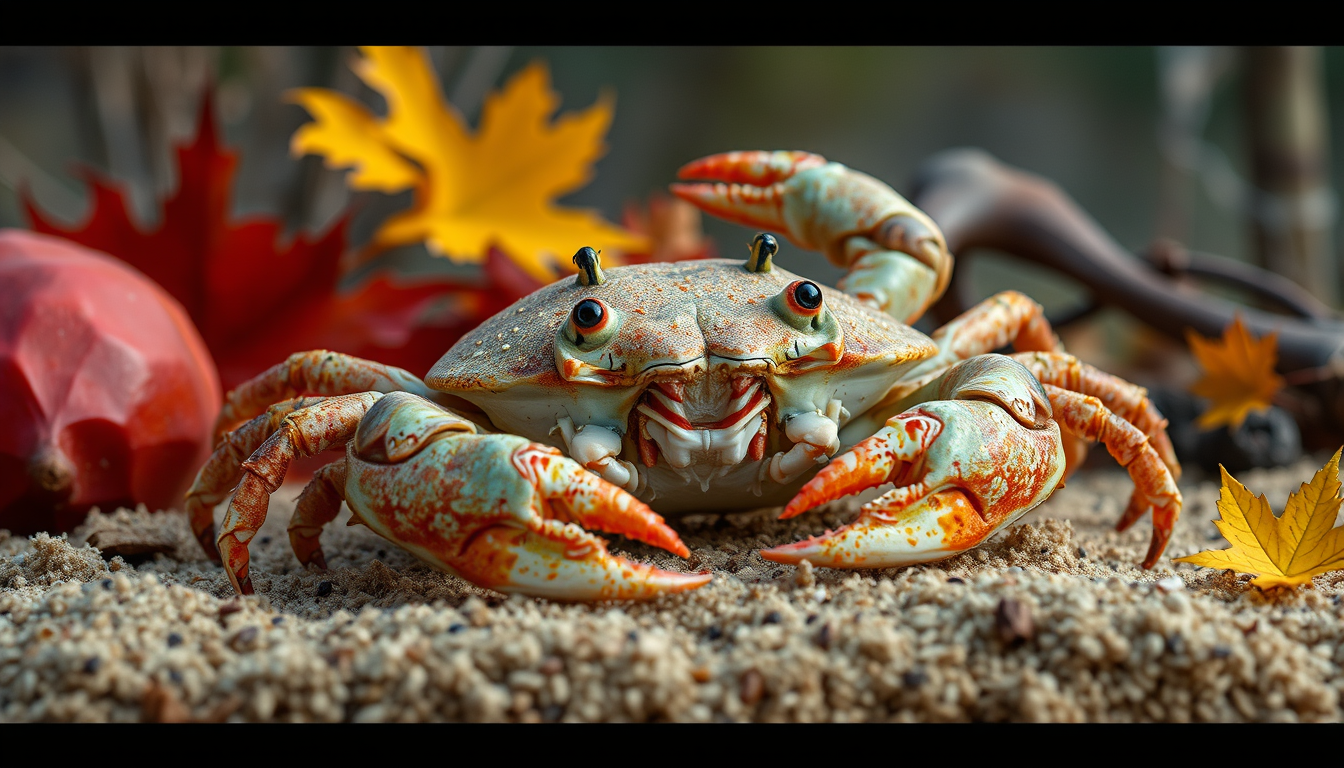 Main art studio: can you make a crab in the season of fall