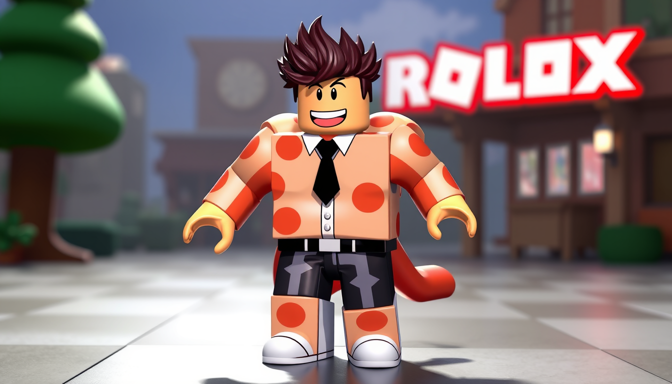 Main art studio: photo de personnage roblox manga bacon en corps d'un animé