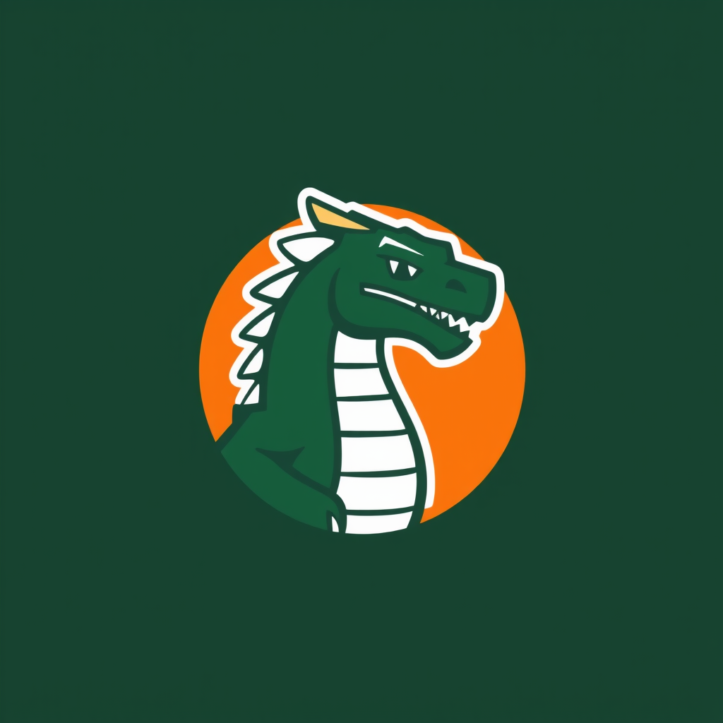 Logo idea created from the prompt: logo design, clean minimal mark, bold simple shapes, balanced composition, kannst du mir ein bild machen mit einem Drachen was ich Für eiene