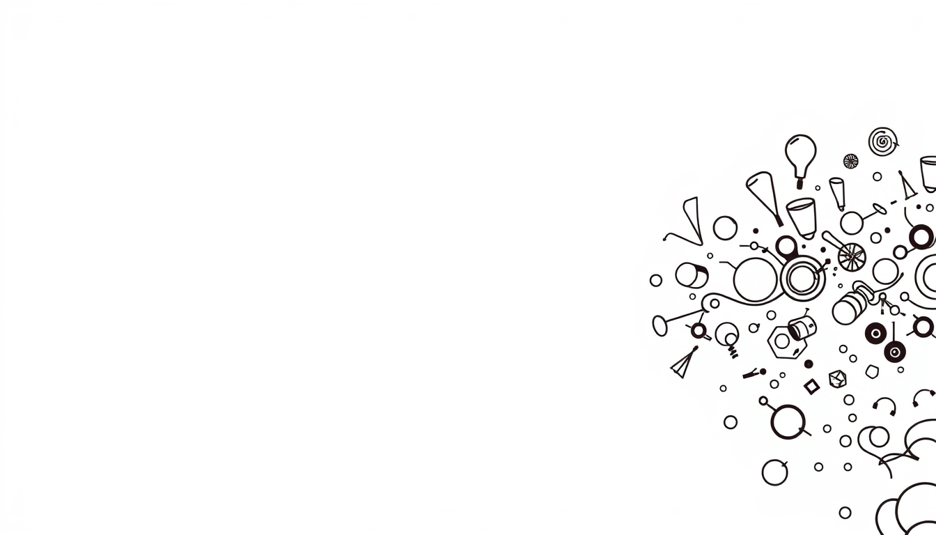 Banner idea created from the prompt: banner design, wide horizontal layout, strong focal point, clean negative space, space for headline, arcane styled abstract doodle pattern o