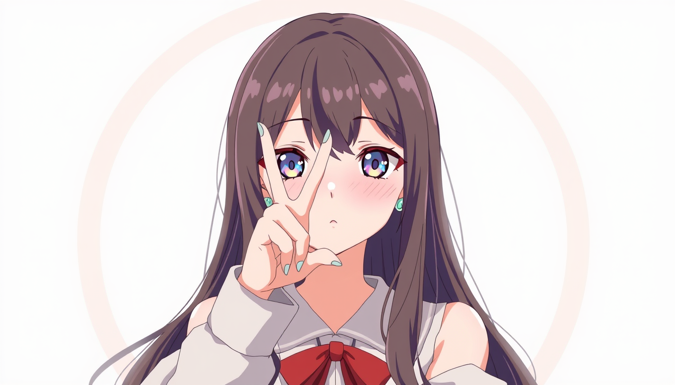 AI Art prompt example created from the prompt: Hands pose feminine, girl cute anime solo hands soft
