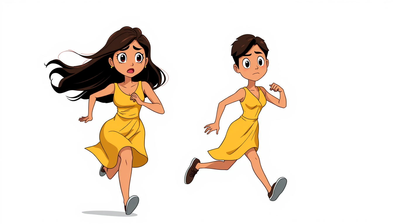 Anime Characters idea: an anime character with a legible silhouette, controlled costume language, and expressive face, deliberate composition, Young Indian woman in her earl