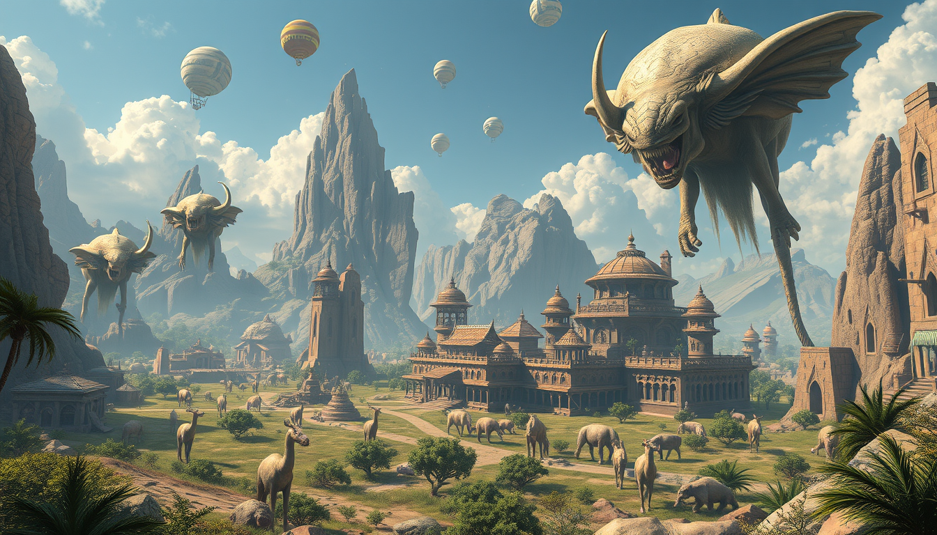 Main art studio: alien kingdom