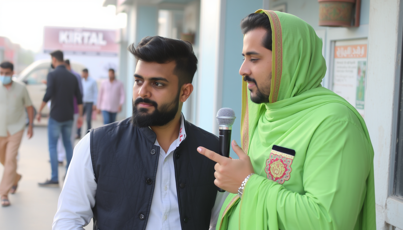 Main art studio: ویڈیو پرامپٹ: پاکستانی گاؤں کا خوبصورت منظر، مٹی کے چھوٹے گھر کے باہر علی کھڑا ہے، اردگرد کھیت اور کچے راستے، صبح کی سنہری روشنی، 3D کارٹون اینیمیشن۔