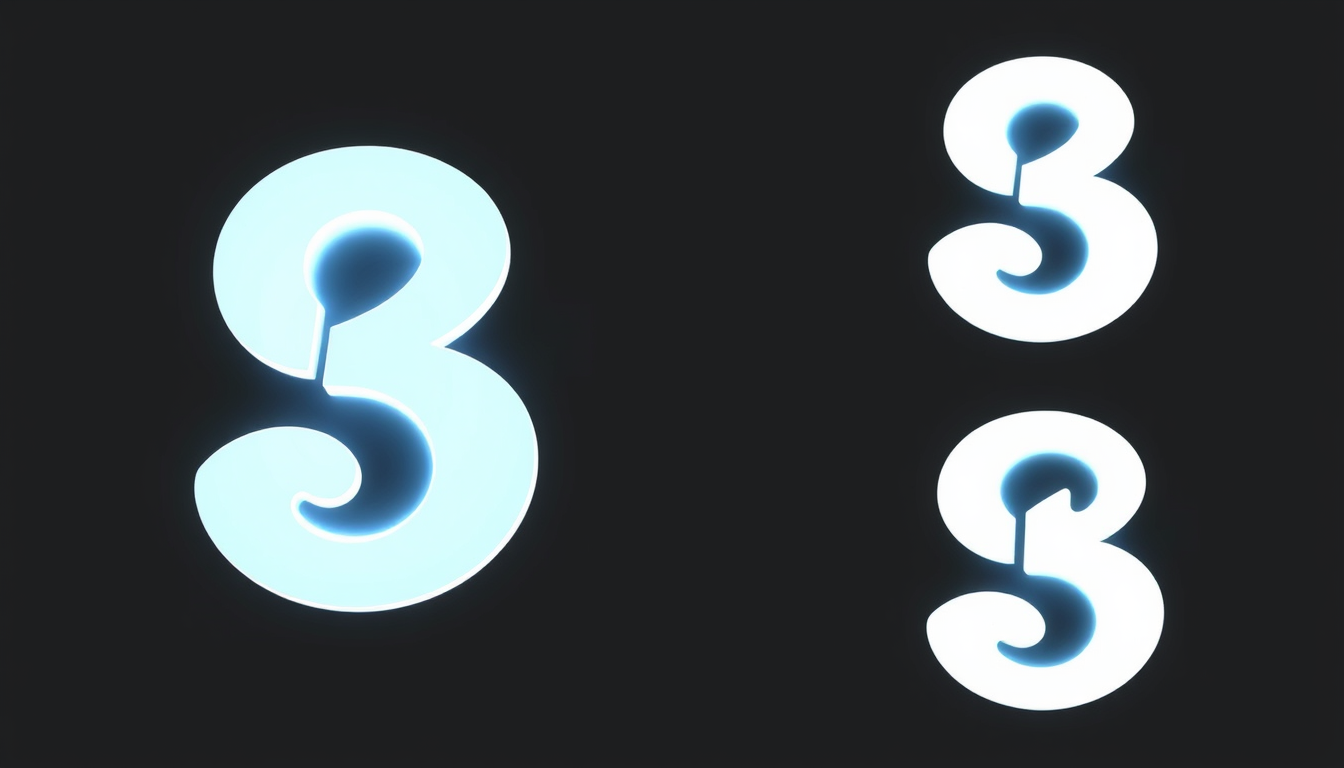 Main art studio: jE VEUX UN BEAU LOGO 3 D DE CE NOM : EST COULEUR BLANC