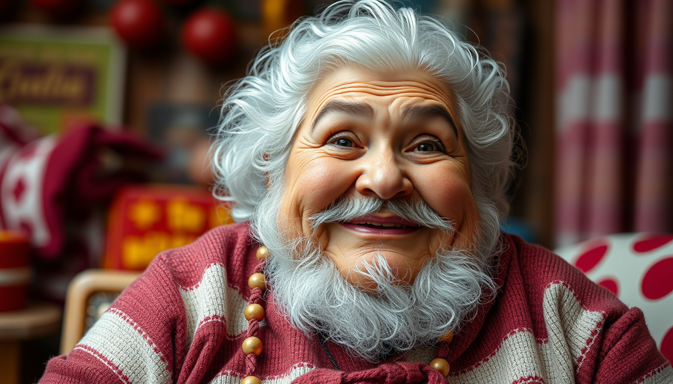 Main art studio: Make a fat grandma who looks like brr brr batapim