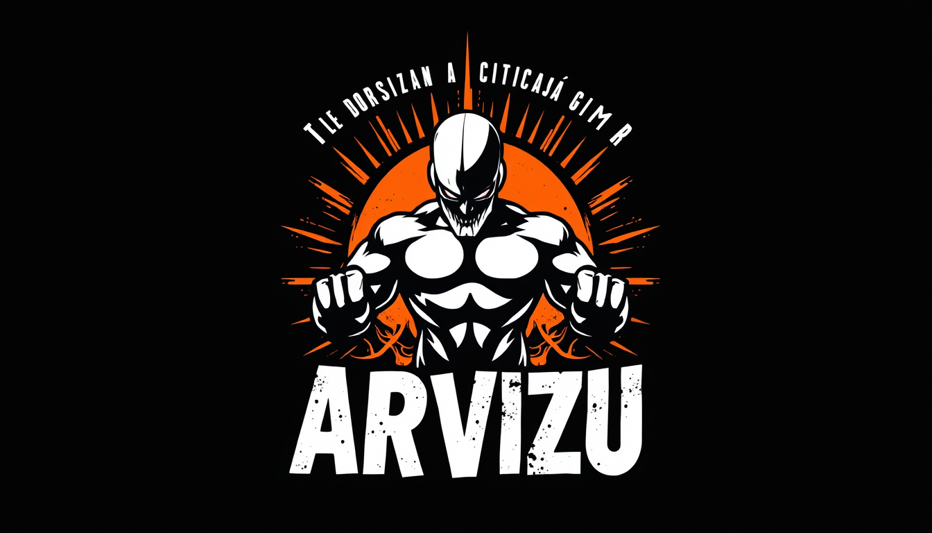T Shirt Design idea created from the prompt: t-shirt graphic design, bold print-ready artwork, centered composition, QUIERO UN DISEÑO DE CAMISETA OVERSITE QUE EN LA ESPALDA DIGA ARVIZU