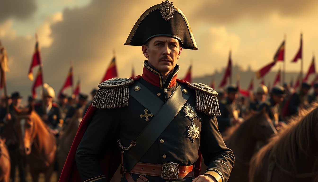 Main art studio: Napoleon in exile