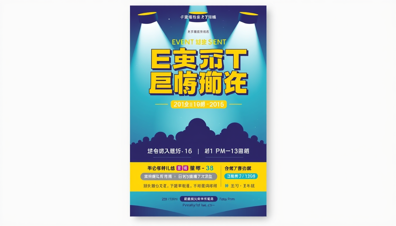 Flyer idea created from the prompt: event flyer design, bold eye-catching layout, clear hierarchy, space for text, 電子機器製造業、EMS、学生向けの会社紹介つくりたい、A4、両面 , print-ready flyer