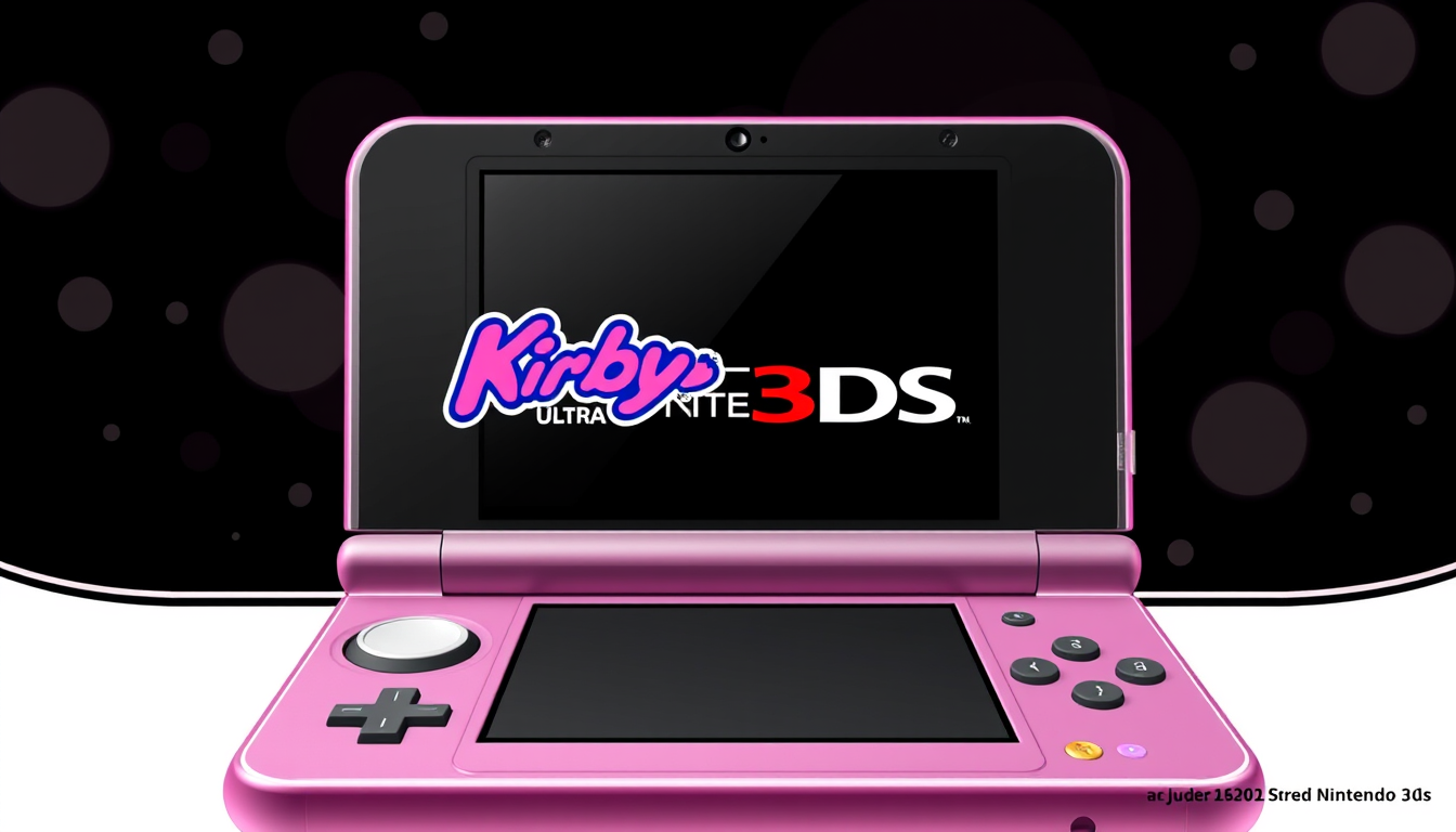 Main art studio: custom boot screen for new nintendo 3ds xl "kirby ultra violence edition" THIS IS FOR ME TO MAKE INTO A BOOT SCREEN FOR THE 3DS SO I NEED AN IMAGE NOT