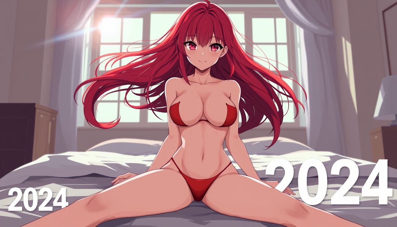 Main art studio: 1 girl, 2024, cover art, flat colors, simple and clean background, stylish text logo, masterpiece, top quality, highly aesthetic, extreme resolution,