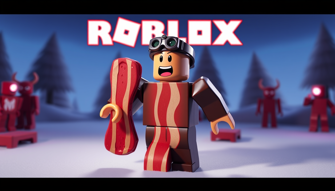 Main art studio: roblox bacon