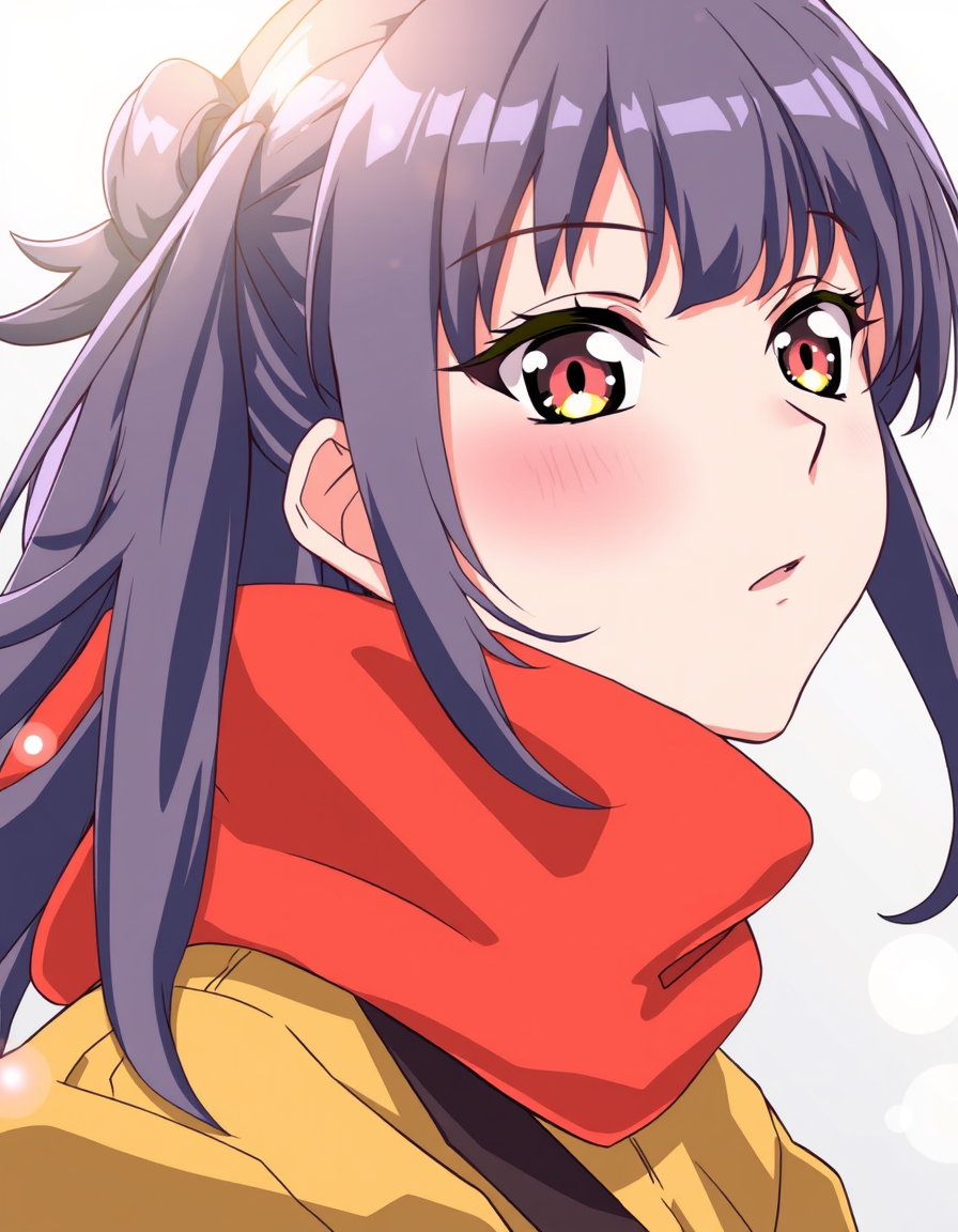 Anime idea: anime style, vibrant colors, expressive eyes, ابي بستايبه مانجا يبان المكان وهو يتدمر والناس تموت يظهر انذار في كلام بالعربي طبعا يظهر انذار ويقول ان 