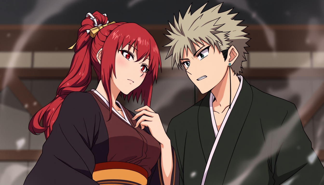 Main art studio: Maki and mai in jujutsu kaisen