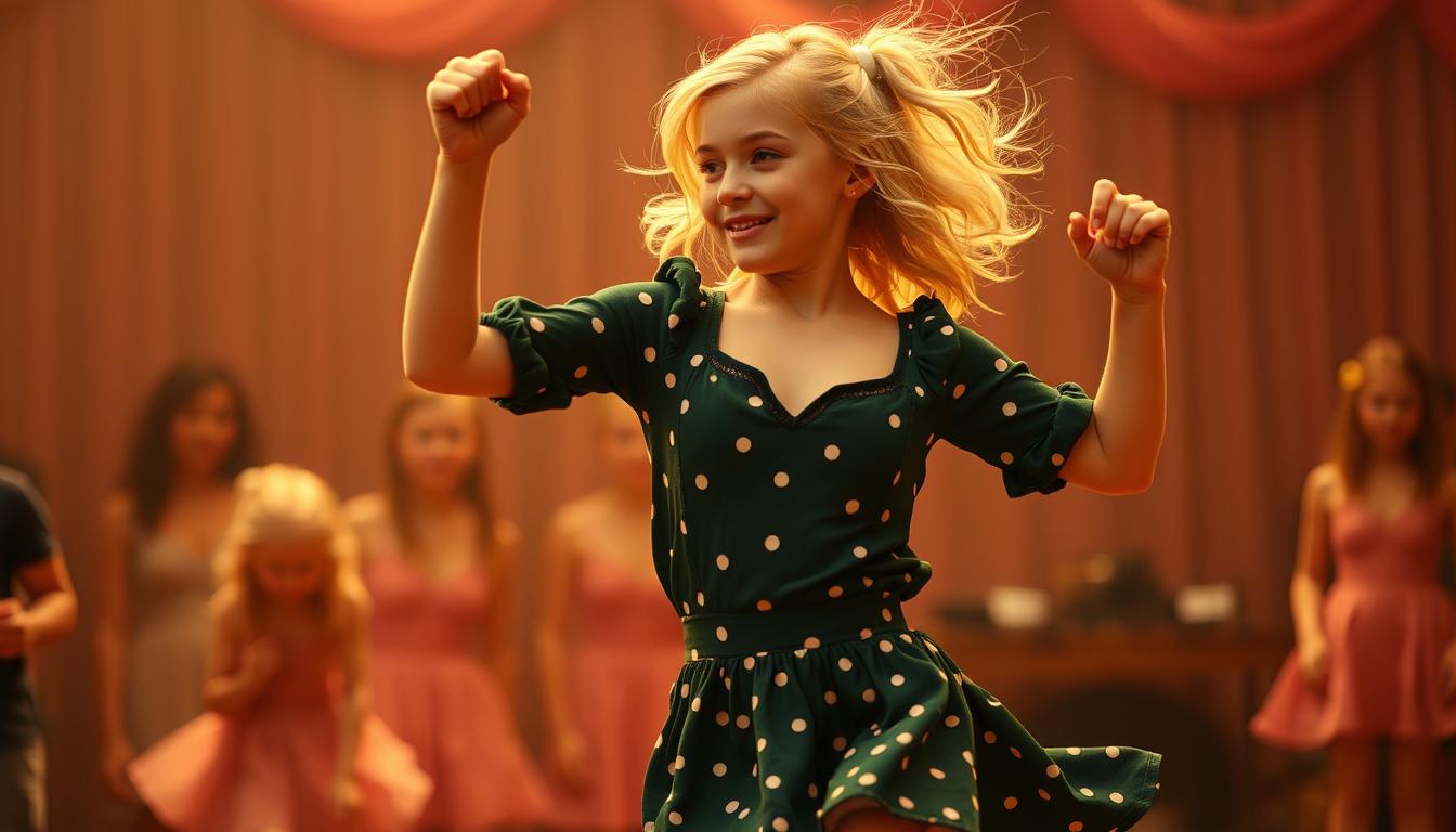 Main art studio: hannah harper dancing