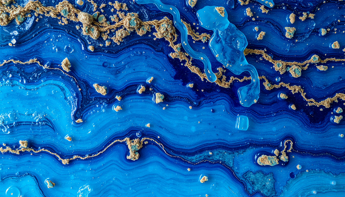 Main art studio: resin