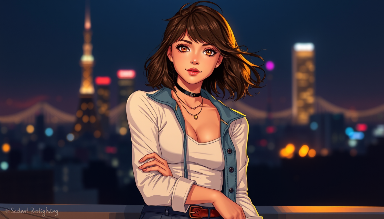 Main art studio: amimes girl
