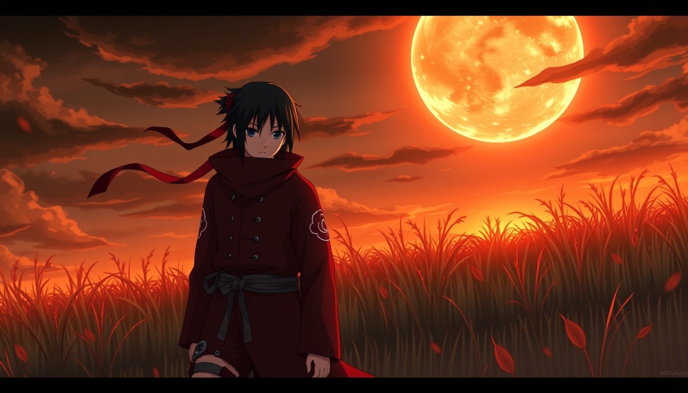 Main art studio: itachi uchiha de naruto et monsieur jack