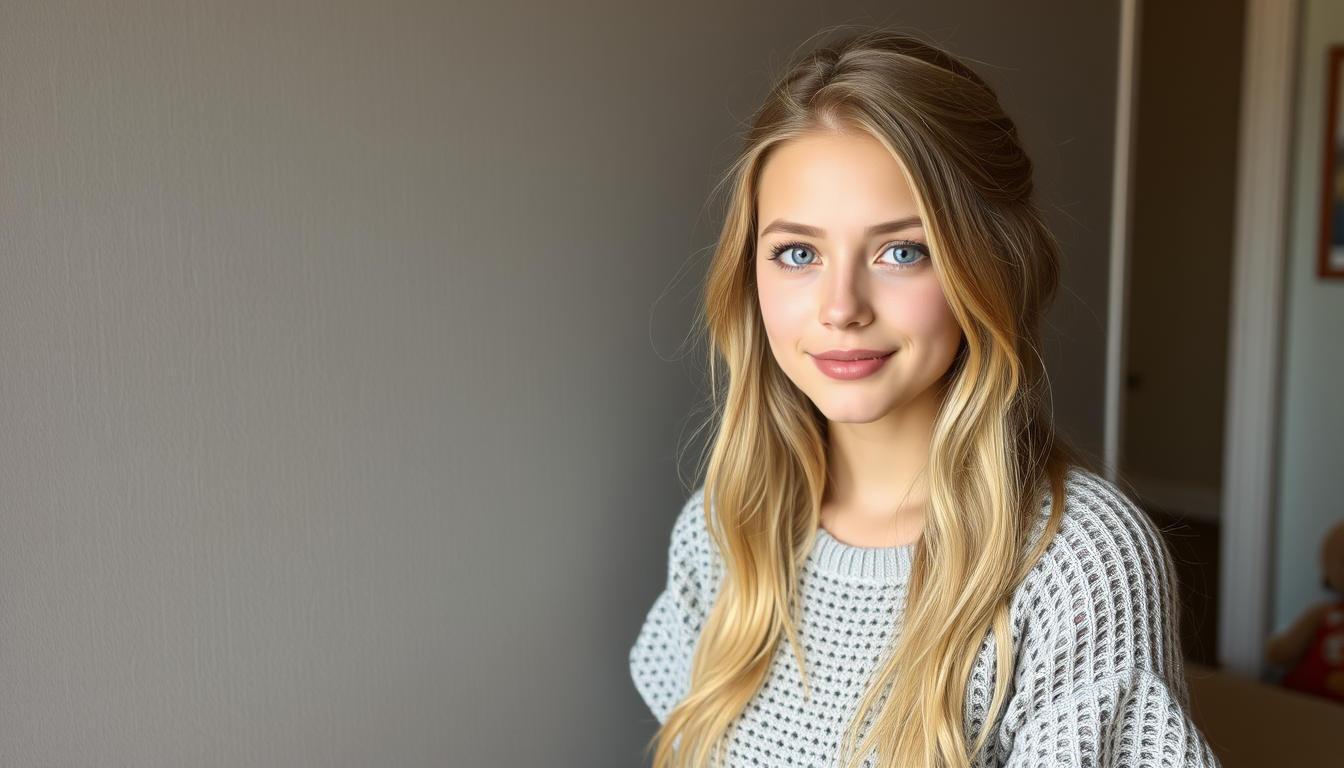 Main art studio: Create a blond girl make her 15