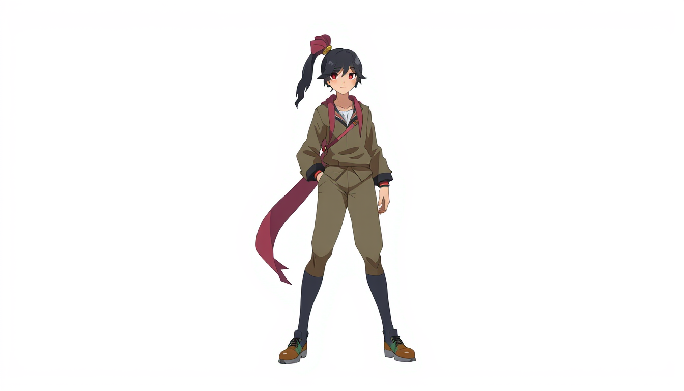 Characters idea: an original character defined by silhouette, role, outfit, palette, and expression, deliberate composition, נפתלי בנט , polished image, coherent detai