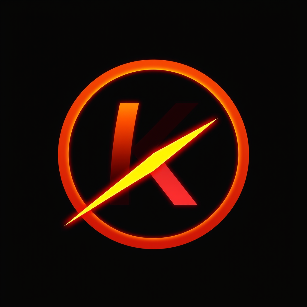 Main logo studio: K electric logo