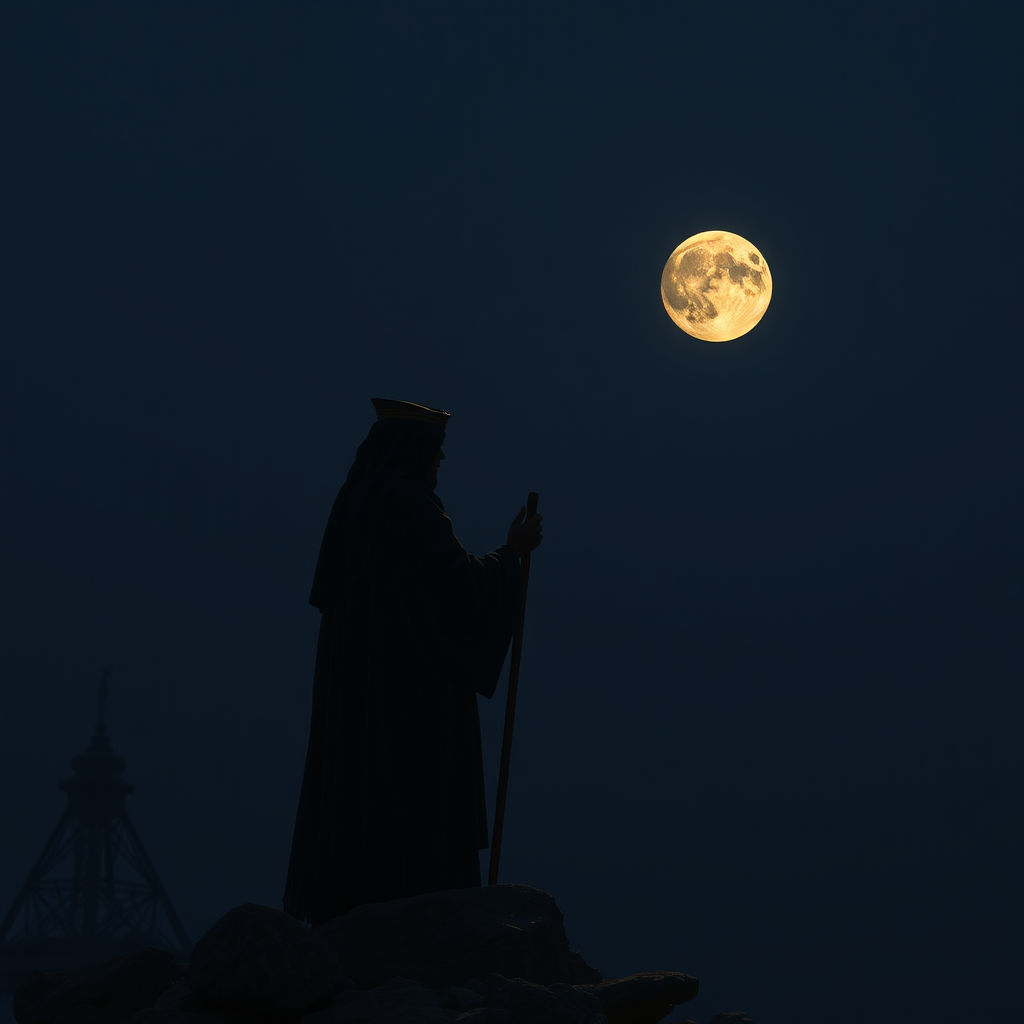 Main logo studio: FAZN using mysterious moon