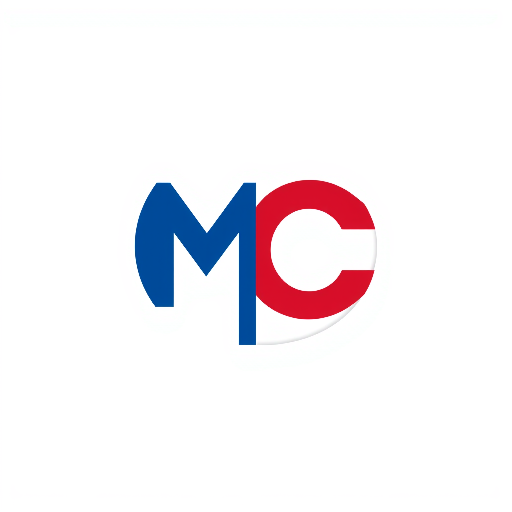 Main logo studio: Logo minimalista y moderno para una marca deportiva. Crear un símbolo circular o compacto, sin forma de escudo. Combinar de manera elegante las letras